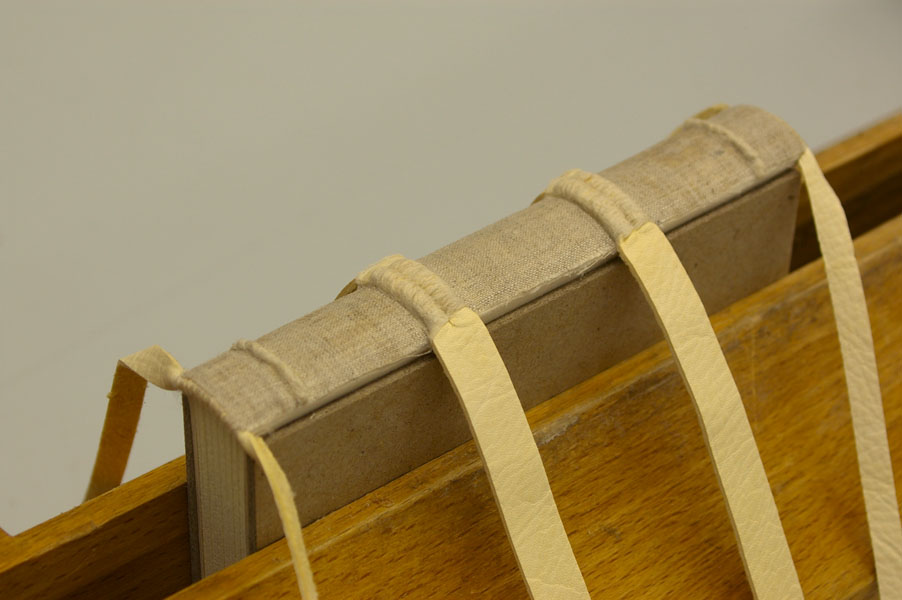 Textile patch spine linings